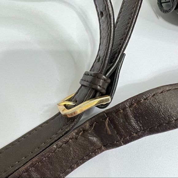 Vintage Longchamp Brown Shoulder Bag - Picture 11 of 13